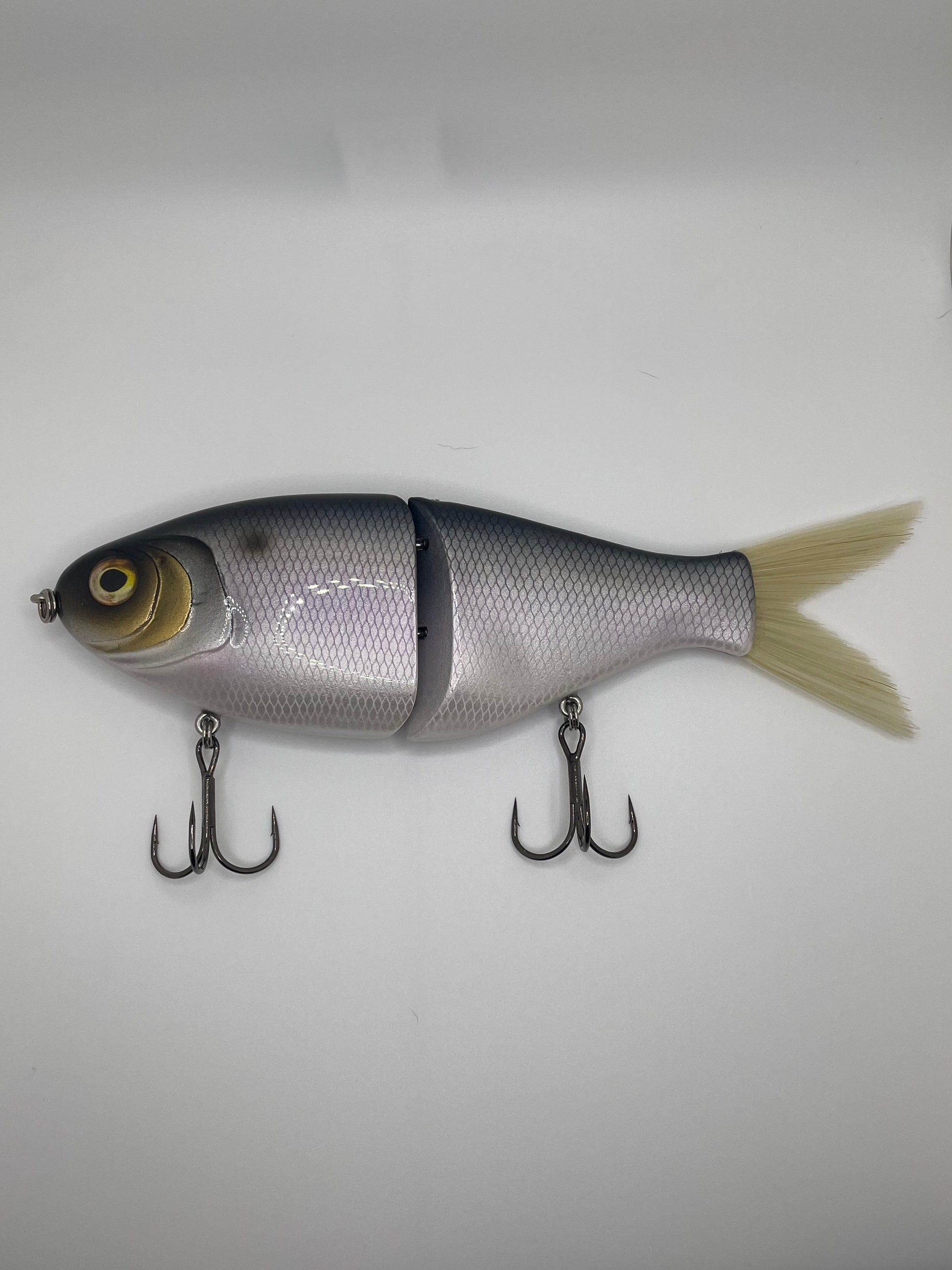 8 Inch - OG Natural Shad Allen Creek Custom Baits 8 Inch - OG Natural Shad Allen Creek Custom Baits